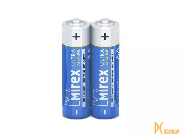 Батарея щелочная Mirex LR6 / AA 1.5V  4 шт (2/24/240), shrink