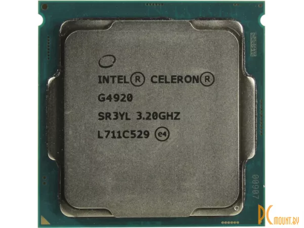 Процессор Intel Celeron G4920 BOX Soc-1151-v2