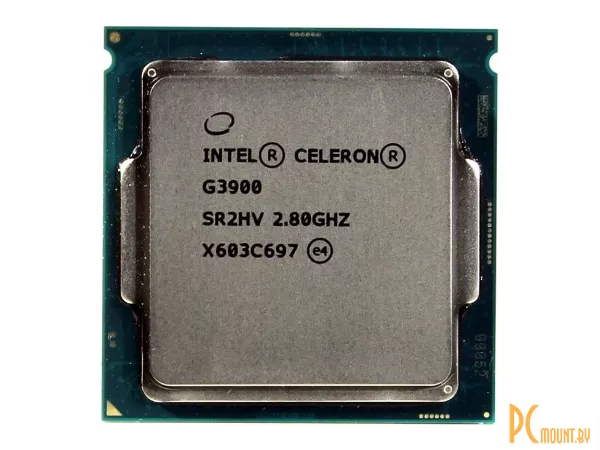 Процессор Intel Celeron G3900 BOX Soc-1151