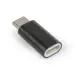 Переходник USB Type-C (вилка) - Lightning 8pin (розетка), Gembird A-USB-CM8PF-01